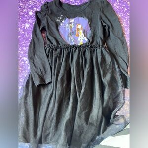 Toddler nightmare before Christmas with jack and sally